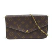 Louis Vuitton Vintage Pre-owned Belagd canvas louis-vuitton-vskor Brow...