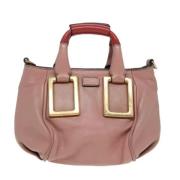 Chloé Pre-owned Pre-owned Laeder handvskor Pink, Dam