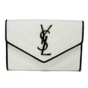 Yves Saint Laurent Vintage Pre-owned Tyg plnbcker White, Dam