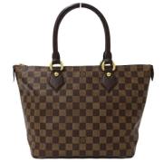 Louis Vuitton Vintage Pre-owned Canvas totevskor Brown, Dam