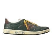 Premiata Gröna Sneakers Green, Herr