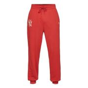 New Era Yankees League Essential Fleece Joggers Red, Herr