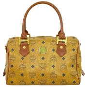 MCM Pre-owned Pre-owned Tyg handvskor Brown, Dam