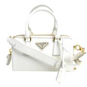 Prada Vintage Pre-owned Laeder prada-vskor White, Dam