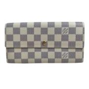 Louis Vuitton Vintage Pre-owned Tyg plnbcker White, Dam