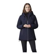 Junge Vattentät Vinterjacka Comfort Fit Navy Blue, Dam