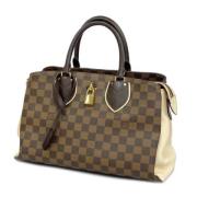 Louis Vuitton Vintage Pre-owned Tyg louis-vuitton-vskor Brown, Dam