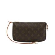 Louis Vuitton Vintage Pre-owned Tyg louis-vuitton-vskor Brown, Dam