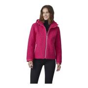 Junge Modern Passform Rosa Vinterjacka Kvinnor Pink, Dam