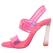 Christian Louboutin Pre-owned Pre-owned Laeder sandaler Pink, Dam