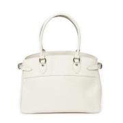 Louis Vuitton Vintage Pre-owned Laeder axelremsvskor White, Dam