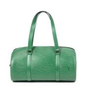 Louis Vuitton Vintage Pre-owned Laeder axelremsvskor Green, Dam