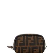 Fendi Vintage Pre-owned Canvas fendi-vskor Brown, Dam