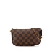 Louis Vuitton Vintage Pre-owned Canvas kuvertvskor Brown, Dam