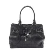 Dior Vintage Pre-owned Laeder totevskor Black, Dam