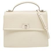 Louis Vuitton Vintage Pre-owned Laeder handvskor White, Dam