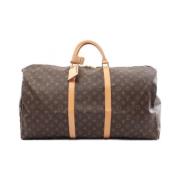 Louis Vuitton Vintage Pre-owned Canvas resvskor Brown, Dam