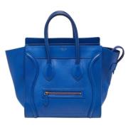 Celine Vintage Pre-owned Laeder celine-vskor Blue, Dam