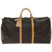 Louis Vuitton Vintage Pre-owned Canvas resvskor Brown, Dam