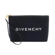 Givenchy Pre-owned Pre-owned Canvas kuvertvskor Black, Dam