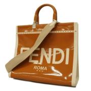 Fendi Vintage Pre-owned Tyg fendi-vskor Brown, Dam