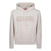 Diesel Stilig Sweatshirt för Män Beige, Herr