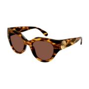 Gucci Stiliga solglasögon för varje tillfälle Brown, Unisex