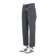 Levi's Vintage '90s Svart Denim Jeans Gray, Dam