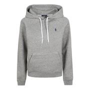 Ralph Lauren Grå Sweatshirt Aw24 Stiligt Damkläder Gray, Dam