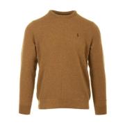 Ralph Lauren Brun Tröja Pullover Långärmad Brown, Herr