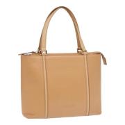 Burberry Vintage Pre-owned Laeder handvskor Beige, Dam