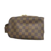 Louis Vuitton Vintage Pre-owned Tyg louis-vuitton-vskor Brown, Dam