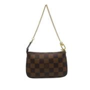 Louis Vuitton Vintage Pre-owned Canvas kuvertvskor Brown, Dam