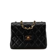 Chanel Vintage Pre-owned Laeder chanel-vskor Black, Dam