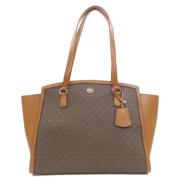 Michael Kors Pre-owned Pre-owned Canvas totevskor Brown, Dam