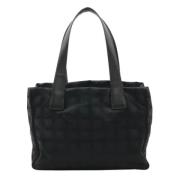 Chanel Vintage Pre-owned Tyg chanel-vskor Black, Dam