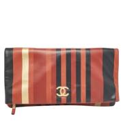 Chanel Vintage Pre-owned Laeder kuvertvskor Multicolor, Dam