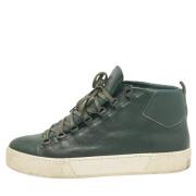 Balenciaga Vintage Pre-owned Laeder sneakers Green, Herr