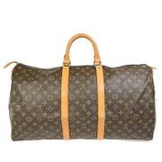 Louis Vuitton Vintage Pre-owned Canvas handvskor Brown, Dam