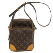 Louis Vuitton Vintage Pre-owned Tyg louis-vuitton-vskor Brown, Dam