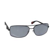 Prada Vintage Pre-owned Metall solglasgon Black, Herr