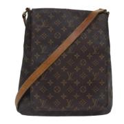 Louis Vuitton Vintage Pre-owned Canvas louis-vuitton-vskor Brown, Dam