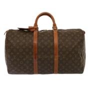 Louis Vuitton Vintage Pre-owned Canvas resvskor Brown, Dam