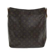 Louis Vuitton Vintage Pre-owned Canvas handvskor Brown, Dam