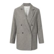 Nué Notes Oversized Avslappnad Blazer Gray, Dam