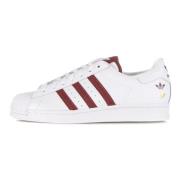 Adidas Klassisk Låg Sneaker Vit/Röd/Guld White, Herr