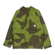 Element Mountain Parka Camo Army Camo Multicolor, Herr