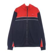 Fila Track Jacket Svart/Röd Stilren Bekväm Black, Herr