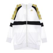 Kappa Dam Track Jacket Vit/Svart/Gul White, Dam