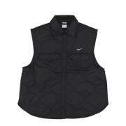 Nike Sportswear Essentials Vest Svart/Vit Black, Dam